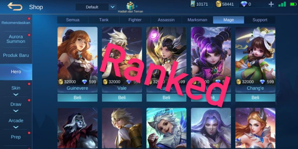 5 hero mage tersakit mobile legend