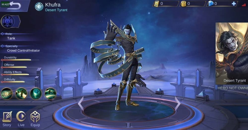 Tips Menggunakan Kufra Sebagai Tank Pada Mobile Legends