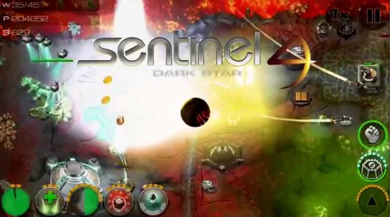 Game Tower Defense Sentinel Dark Star