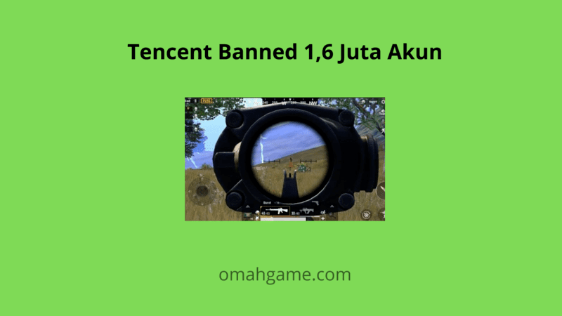 Tencent banned 1.6 juta akun PUBG Mobile