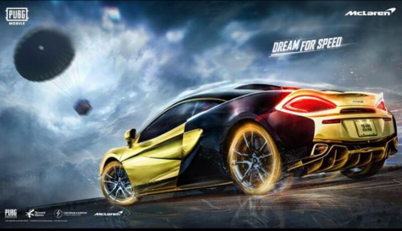 PUBG Mobile kolaborasi dengan McLaren