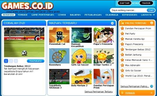 website game online games co id