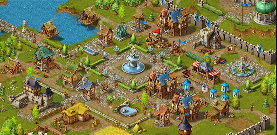 game membangun kerajaan offline Townsmen