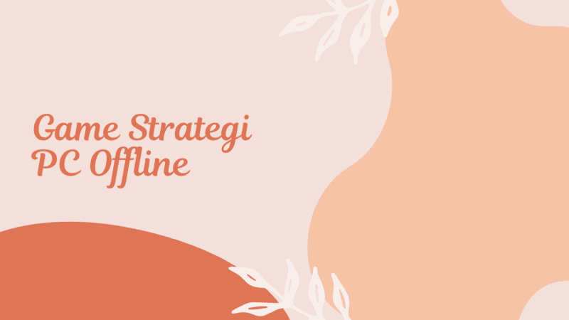 game strategi pc offline