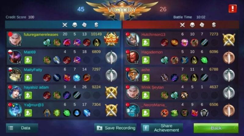cheat Mobile Legend membuat musuh lag