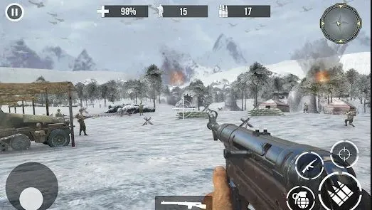 call of sniper WW2 sebagai game sniper offline