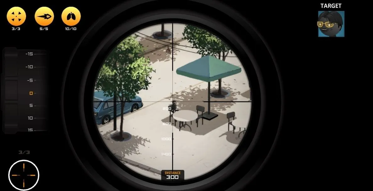 Clear Vision 4 Android sebagai game sniper offline