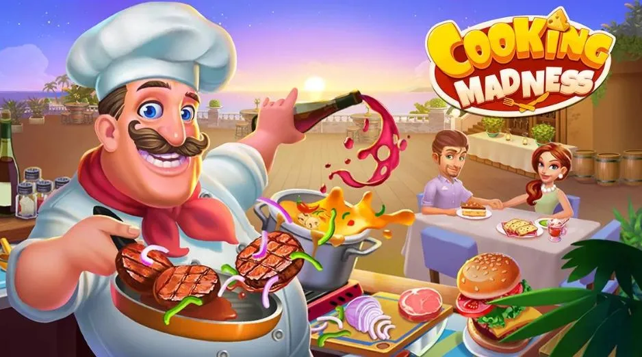 game restoran offline terbaik: cooking madness