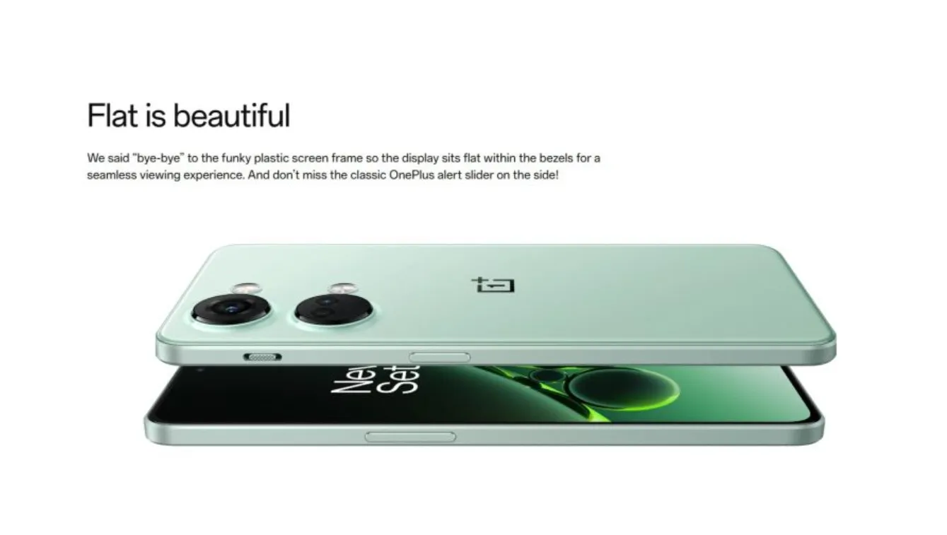 Desain OnePlus Nord 3 