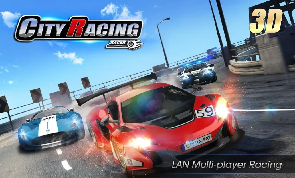 Game Multiplayer Android Offline City Racing 3D 2024