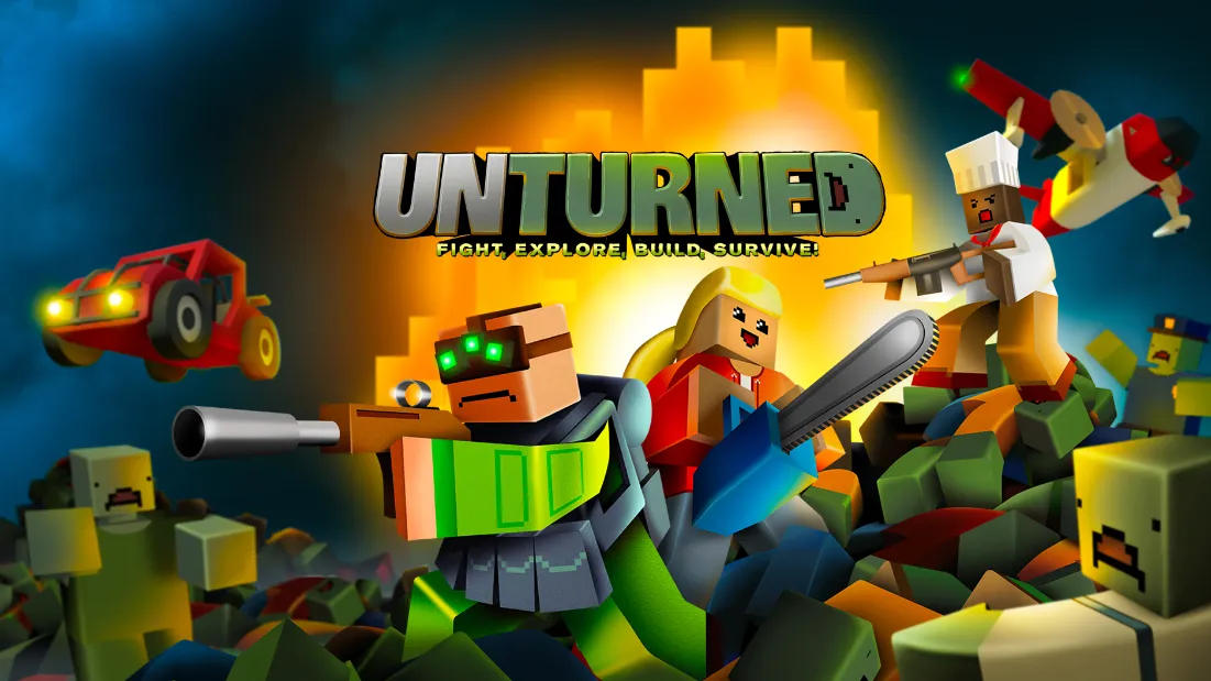 Game Offline PC Gratis Unturned 2024