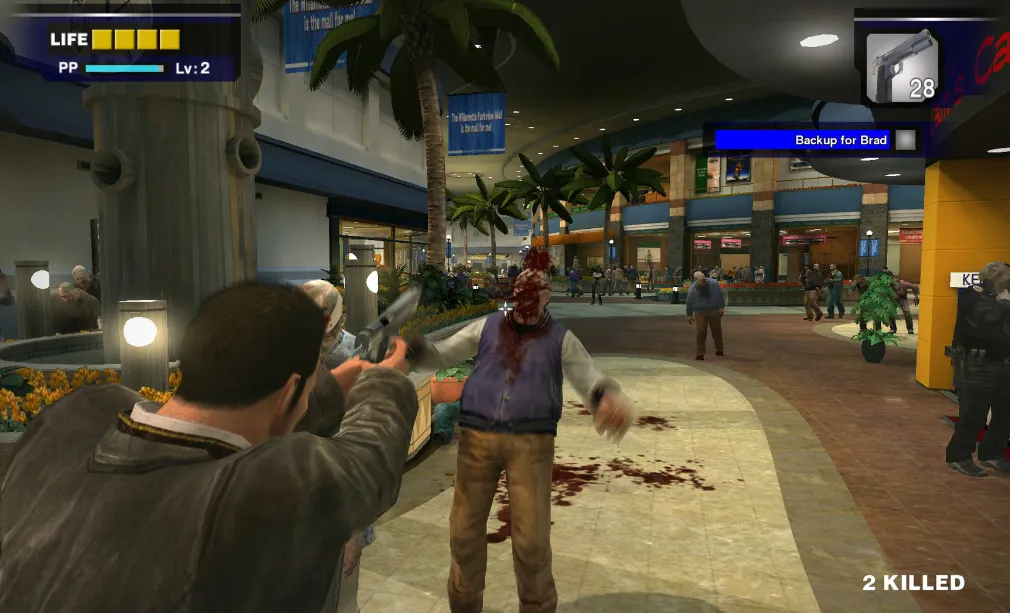 Dead Rising merupakan game bertema zombie