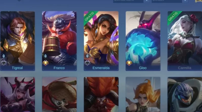 tips memilih hero Mobile Legends untuk pemula