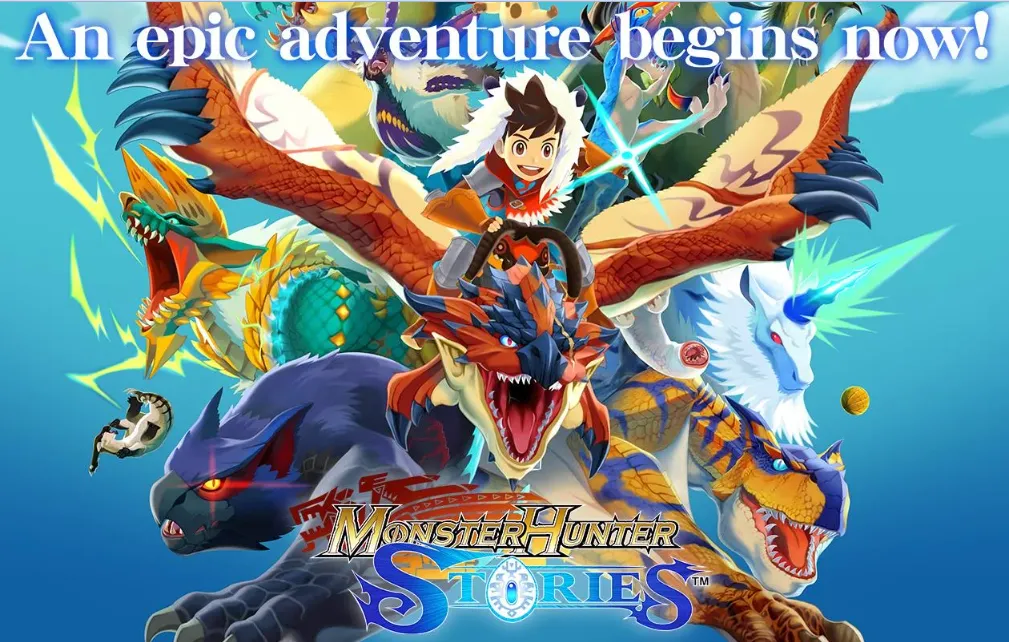 Monster Hunter Stories sebagai game RPG iOS terbaik  2024