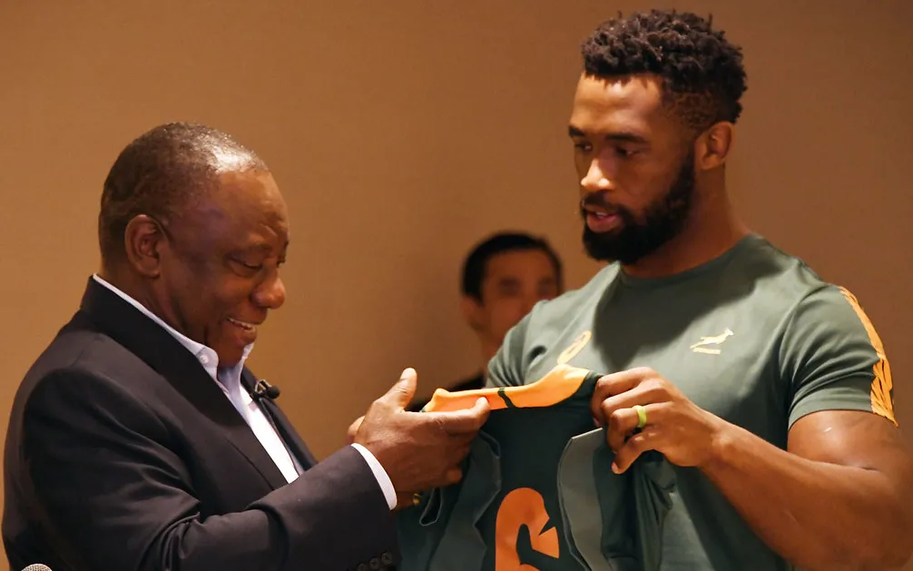 Siya Kolisi sebagai salah satu pemain rugby terbaik dunia