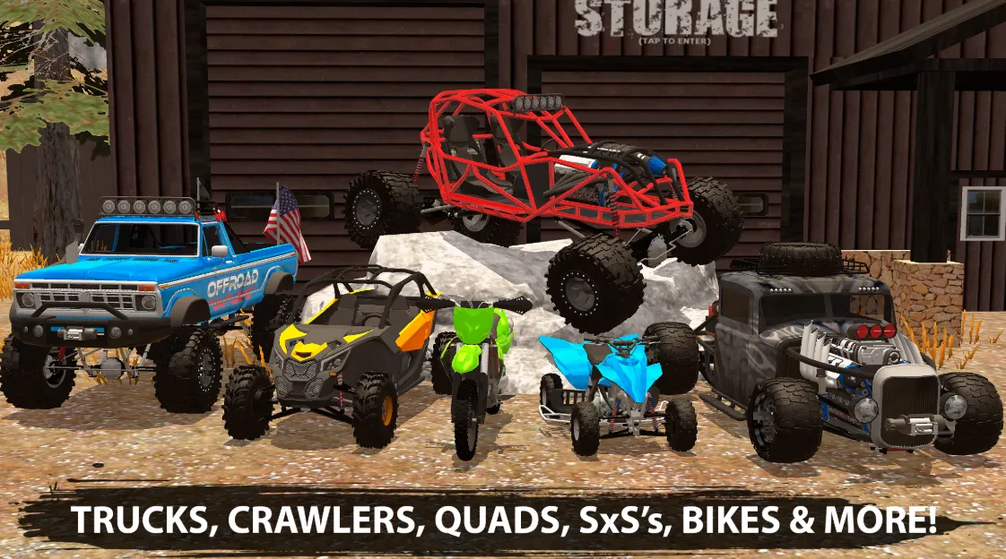 game mobil offroad terbaik yang seru dimainkan adalah Offroad Outlaws