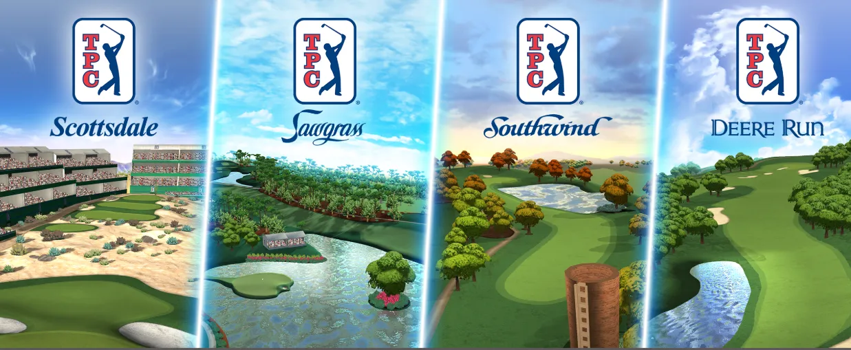 game golf di Android terbaik PGA tour Shootout