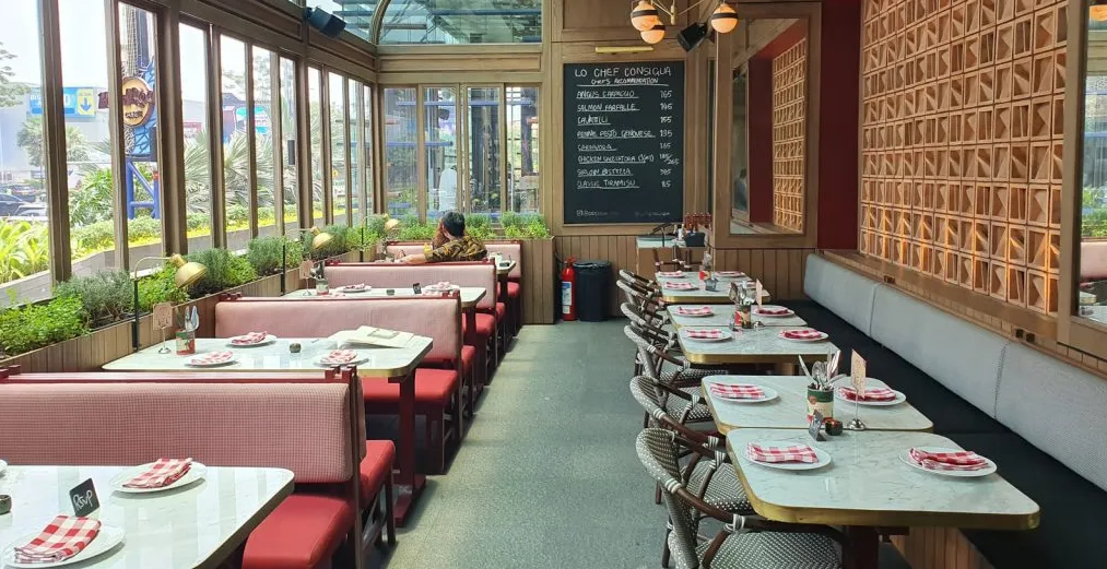 pilihan menu di Osteria Gia