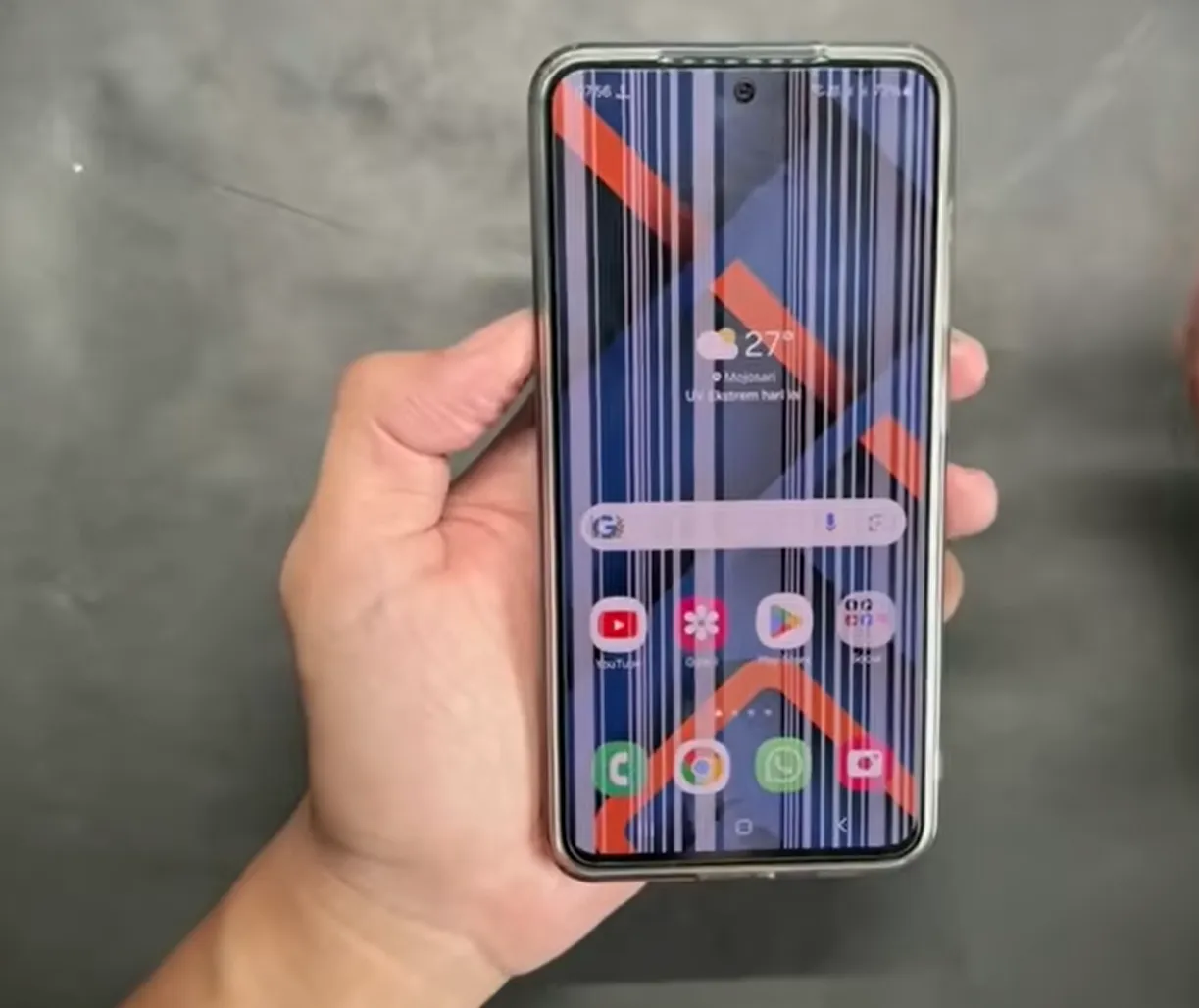 inilah penyebab dan cara mengatasi layer hp bergaris