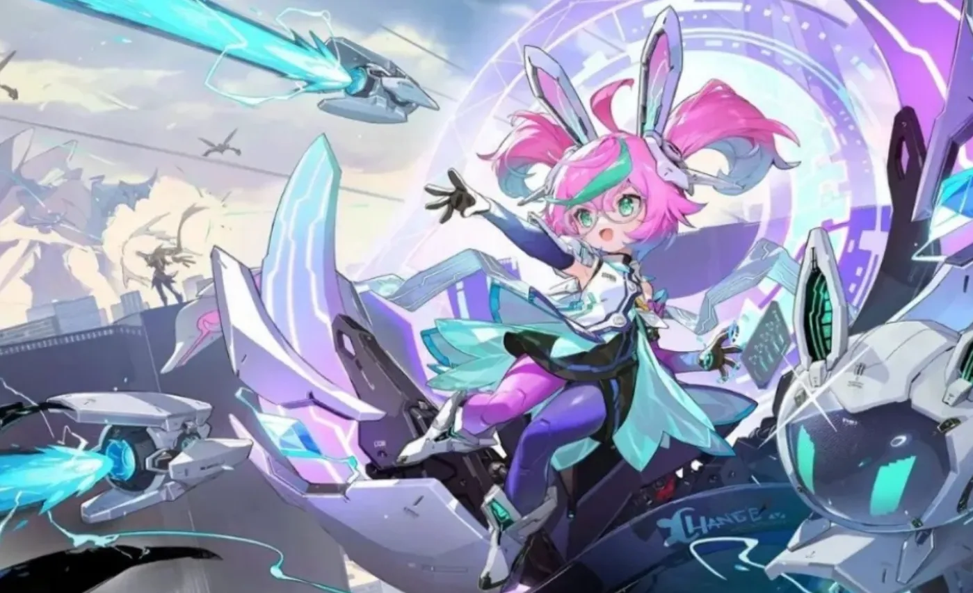 Chang’e dengan skin Tech Tensai