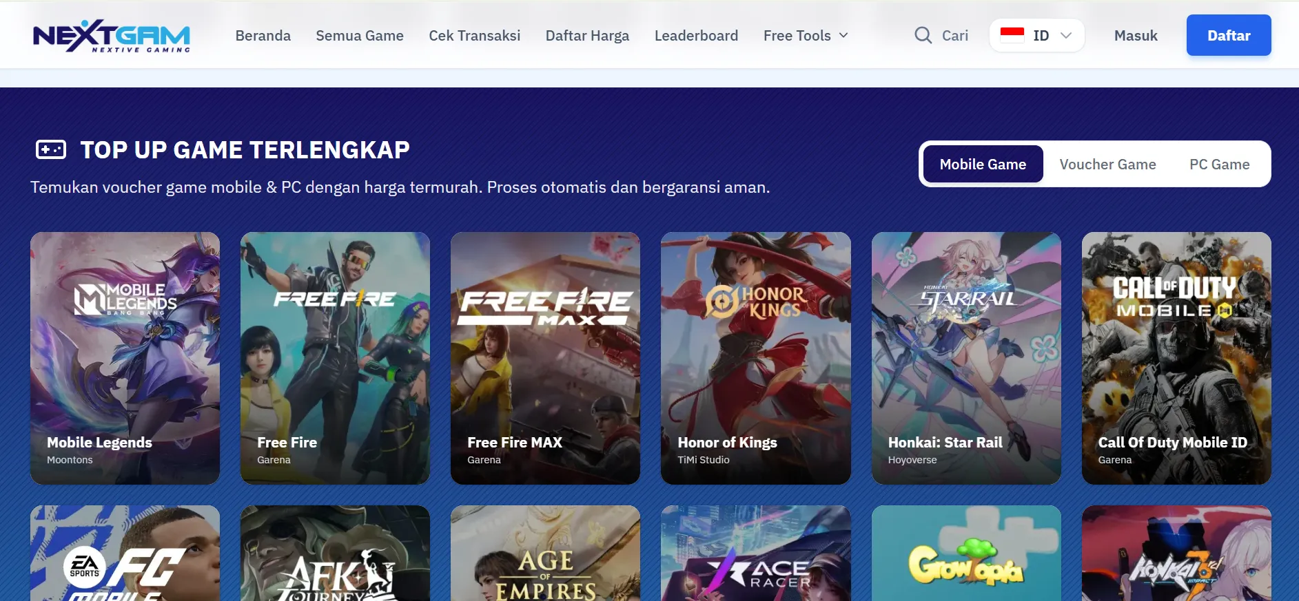 tips memilih tempat top up FF termurah