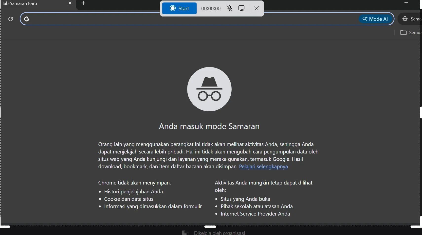 Cara Rekam Layar Laptop menggunakan snipping tool