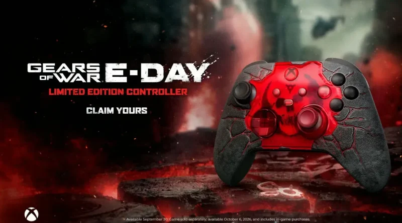 Stik Xbox Gears of War E-Day