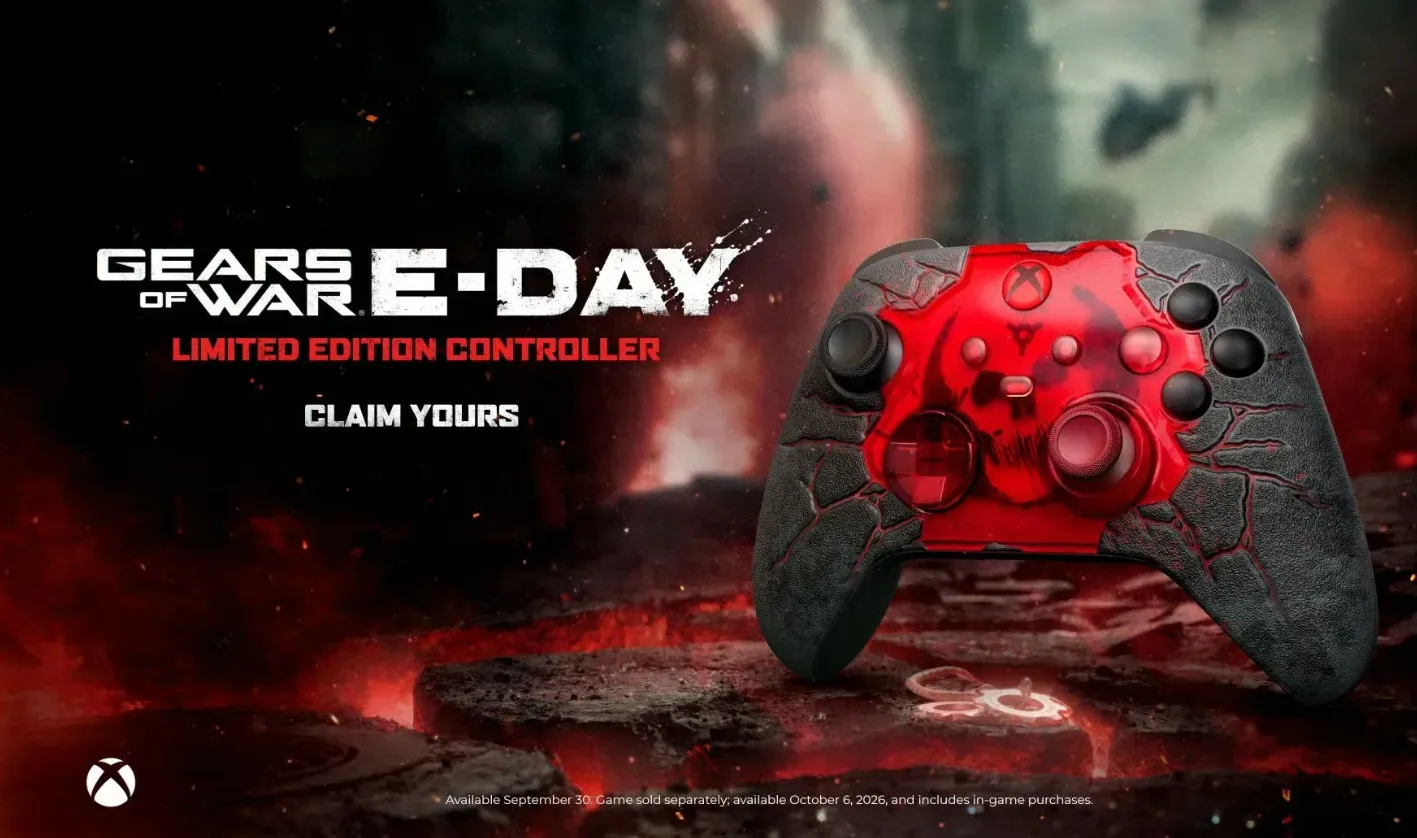 Stik Xbox Gears of War E-Day