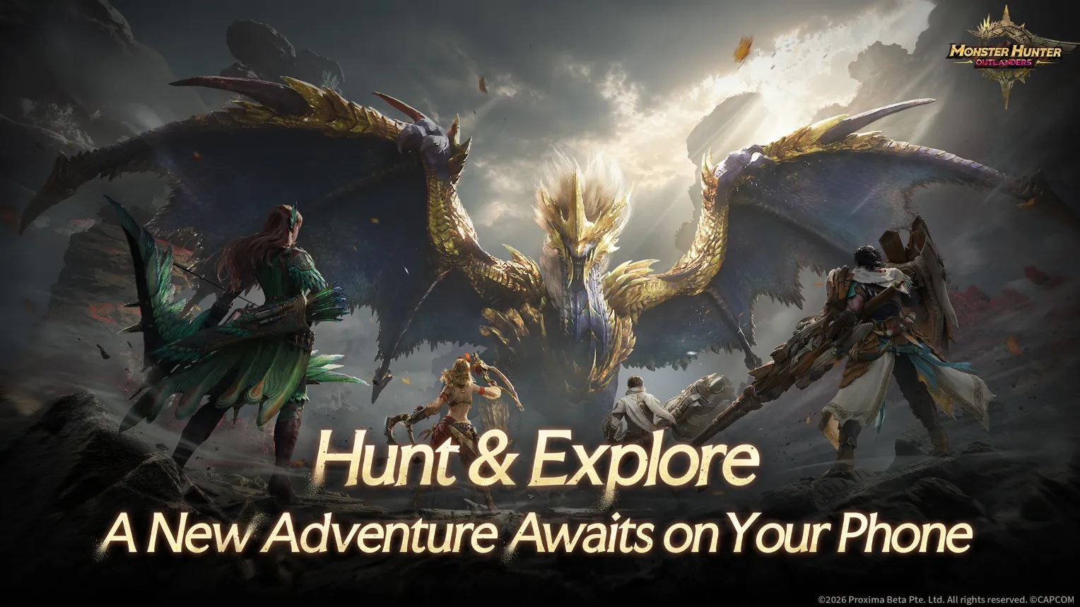 Monster Hunter Outlanders Buka Pra Registrasi Ruger Aidal