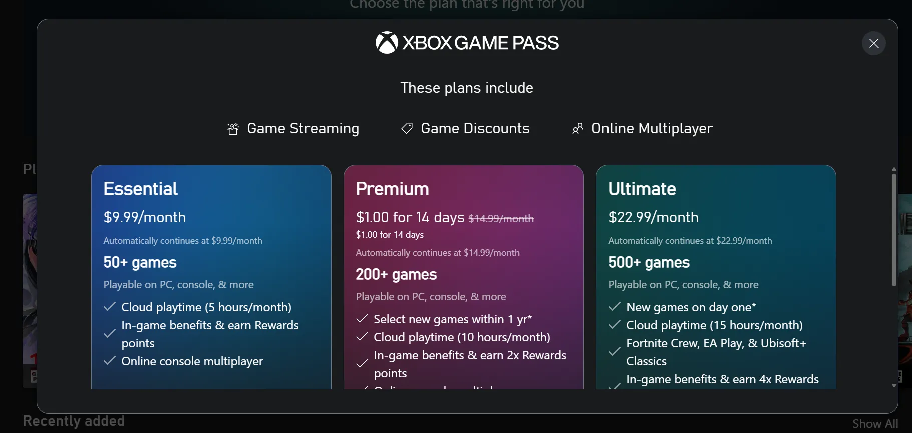 Xbox Cloud Gaming batasi jam main penggunanya