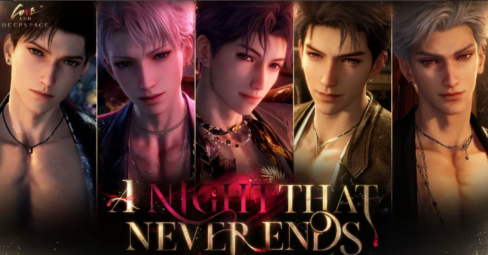 Love and Deepspace hadirkan 5-Star Memory baru “A Night That Never Ends”