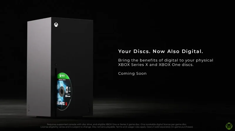 Microsoft rilis fitur Disc-to-Digital untuk pemain Xbox